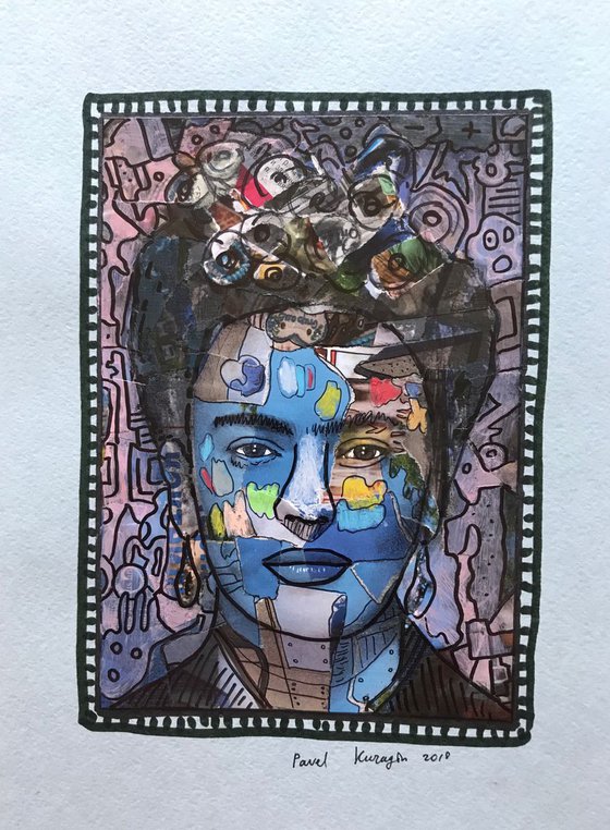 Portrait of Frida # 15