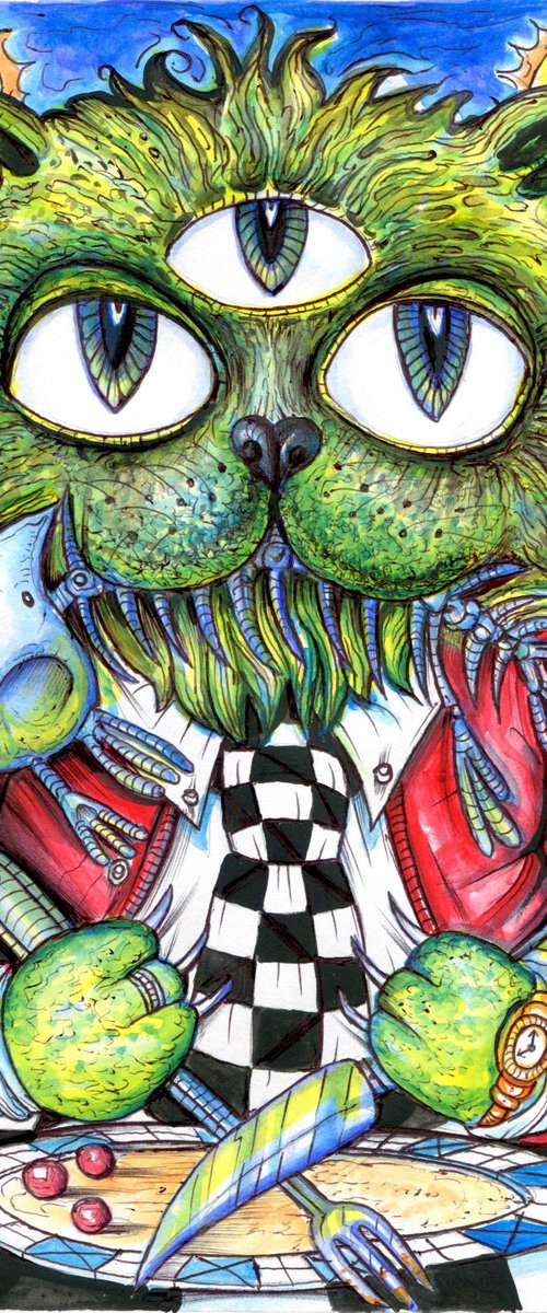 Third Eye Fat Cat by Spencer Derry ART