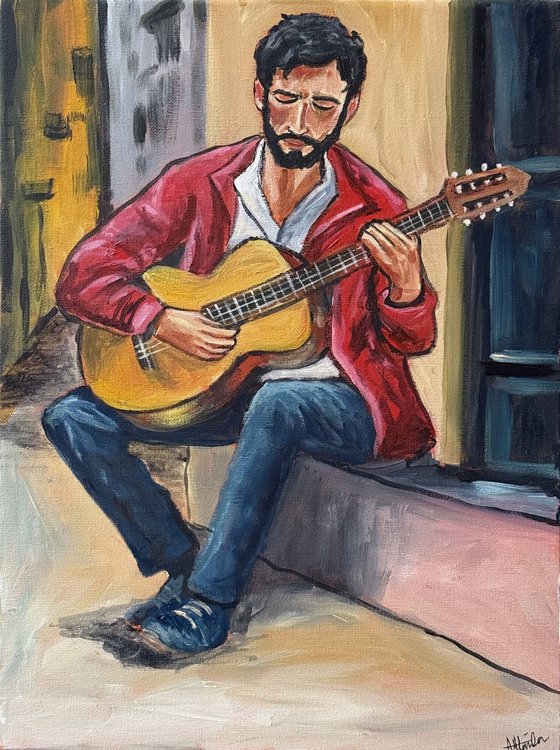 The Street Guitarist