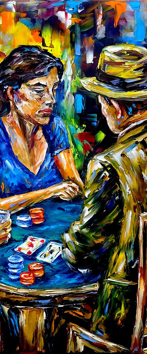 At the Poker Table by Mirek Kuzniar