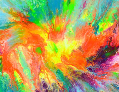 Flowing Energy 15 by Soos Tiberiu