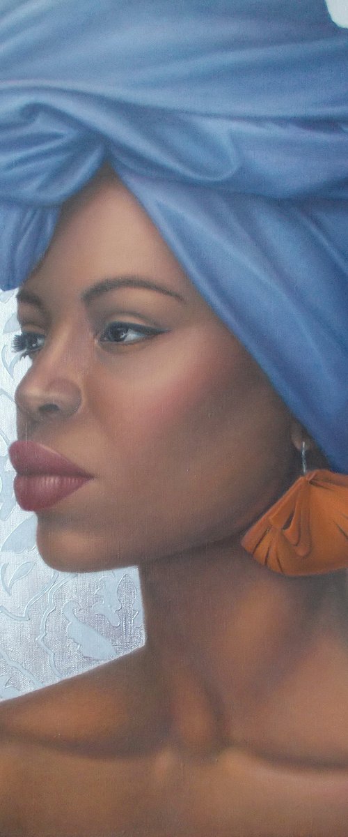 "Dominican", woman portrait by Tatyana Mironova
