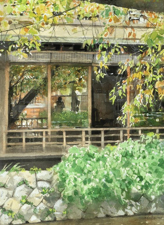 Gion Shirakawa in Early Autumn