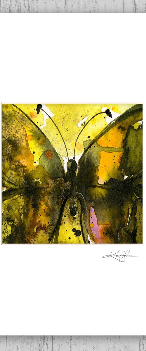 Watercolor Butterfly 30 by Kathy Morton Stanion
