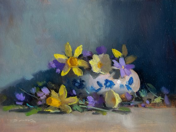 Daffodils, Violets and Primroses