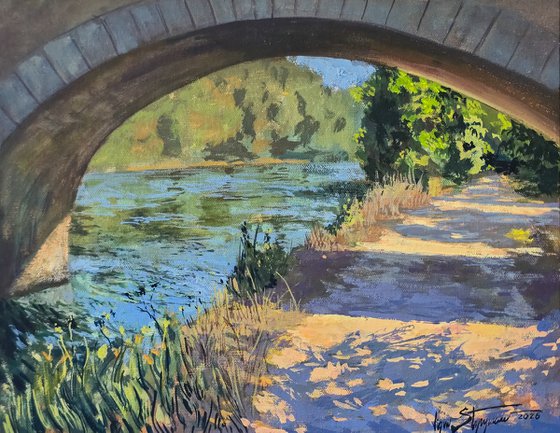 A quiet path to Nogent-sur-Seine