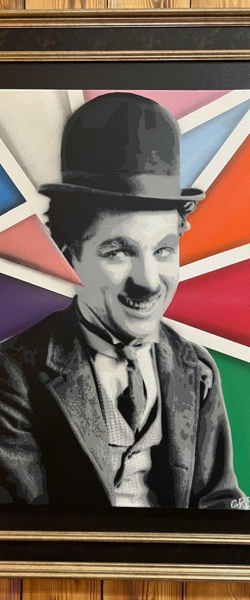 "Charlie Chaplin" by Christos Kakoulli