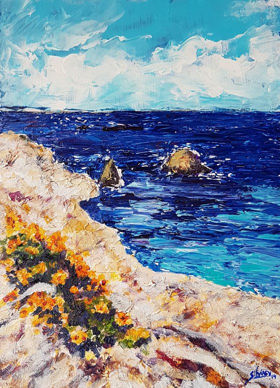 "Memories of Tabarca" . The cove. Home decor. Seascapes