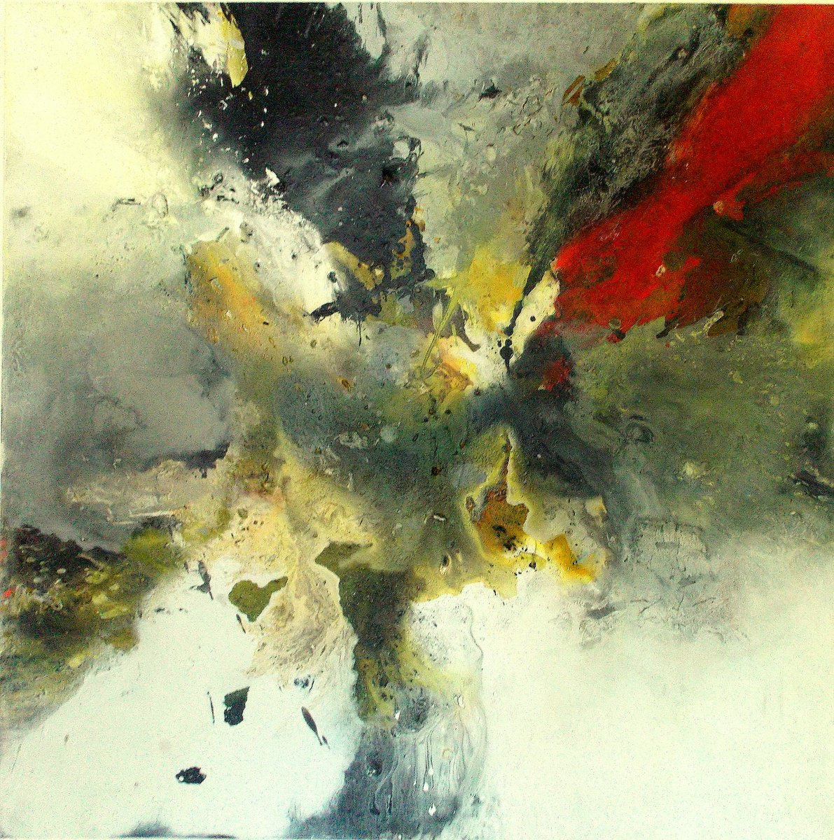  Explosive 2 By Christa Haack, 39 X 39, Artwork For Sale On Artfinder