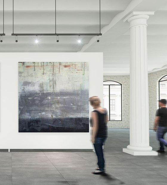 "1090 abstract grey wall No.5"