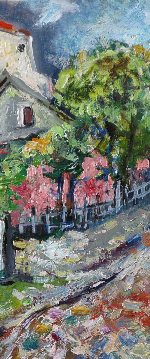 Lapin Agile. Paris. by Nikifor Swiristuhin