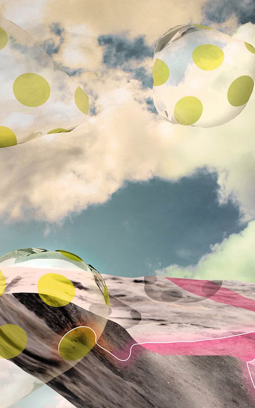 Blowing Pear Balloons by Vanessa Stefanova