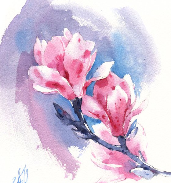 "Melody of pink magnolias" v.4