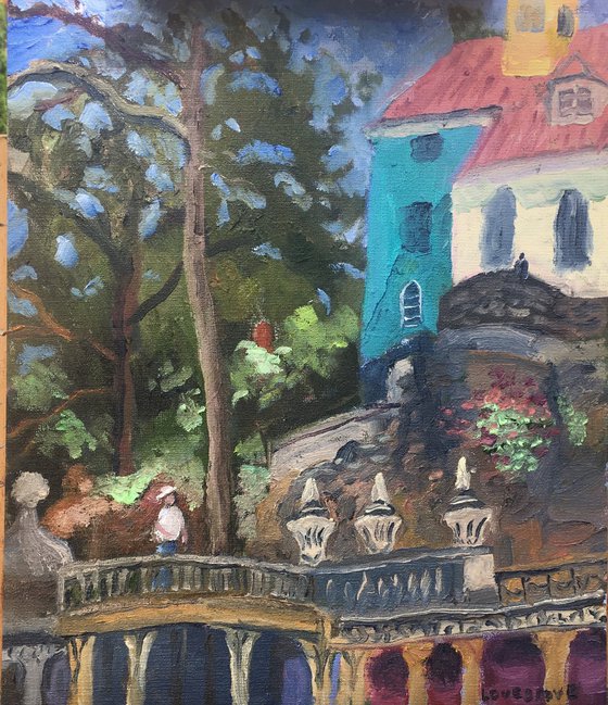 Italian architecture at Portmeirion