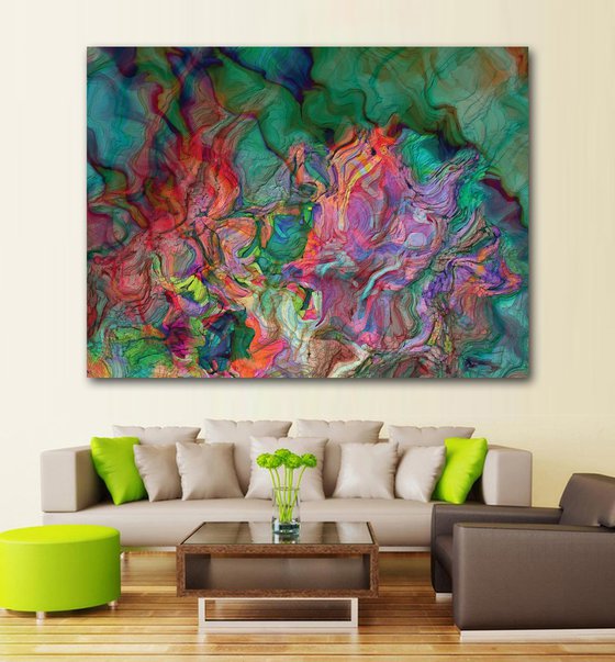 Estudios florales 5/XL large original artwork