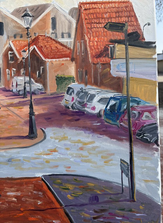 Historic Dutch Street Scene