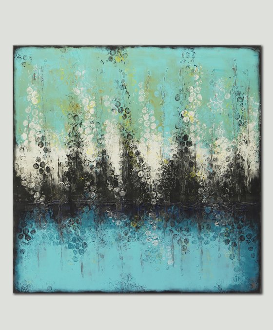 Boiling Bubbles Turquoise