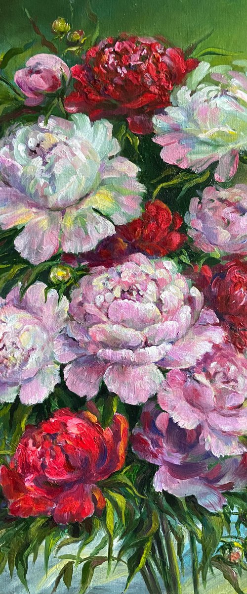 Peony Reverie by Galyna Shevchencko
