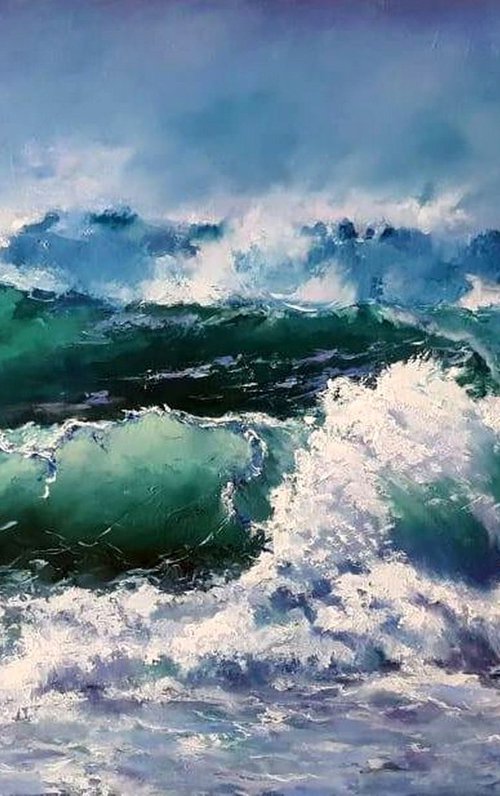 Transparent wave by Olga Egorov