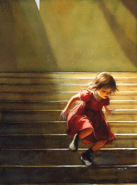 Steep stairs of life