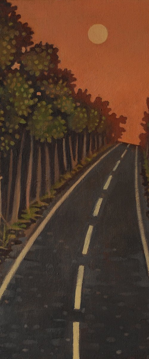 A journey under a radiant sky by Rory Mitchell