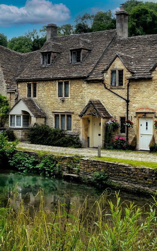 Castle Combe & River by Martin  Fry