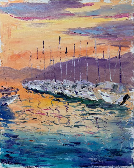 Sunset Serenade, Sainte-Maxime Marina