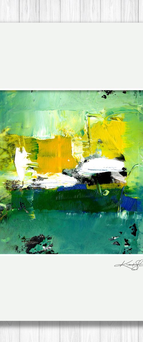 Oil Abstraction 275 by Kathy Morton Stanion