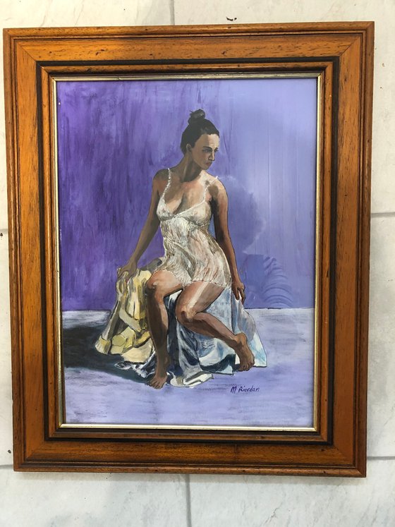 Seated lady