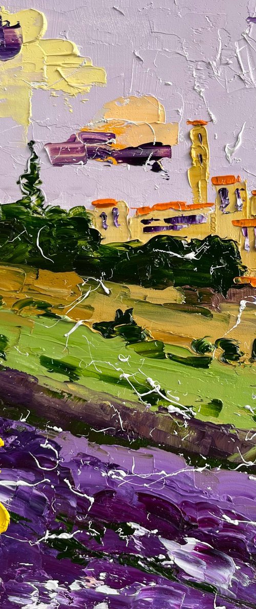 Provence Original Painting by Halyna Kirichenko