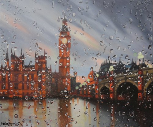 Rainy London by Volodymyr Melnychuk