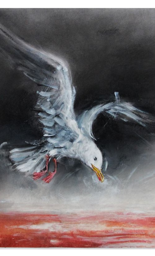 Night Gull 3 by John Sharp