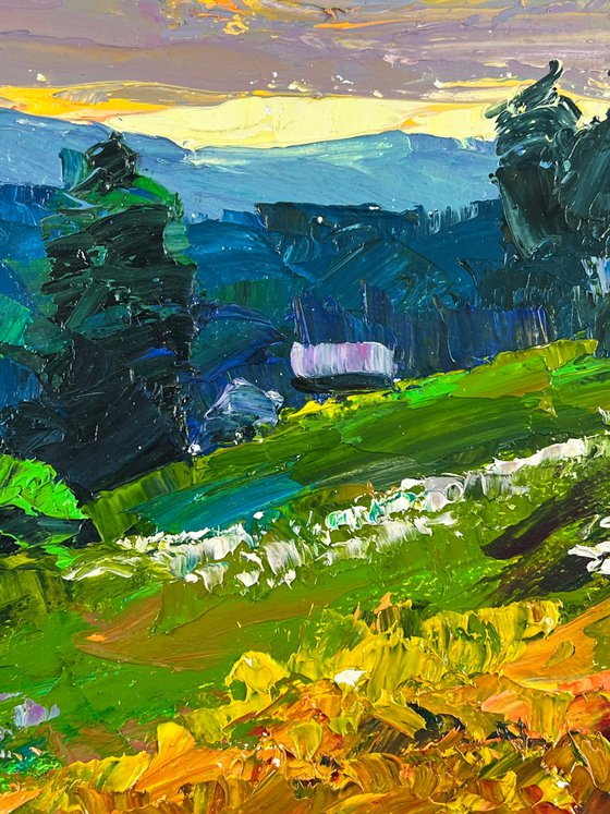 August Days in the Mountains