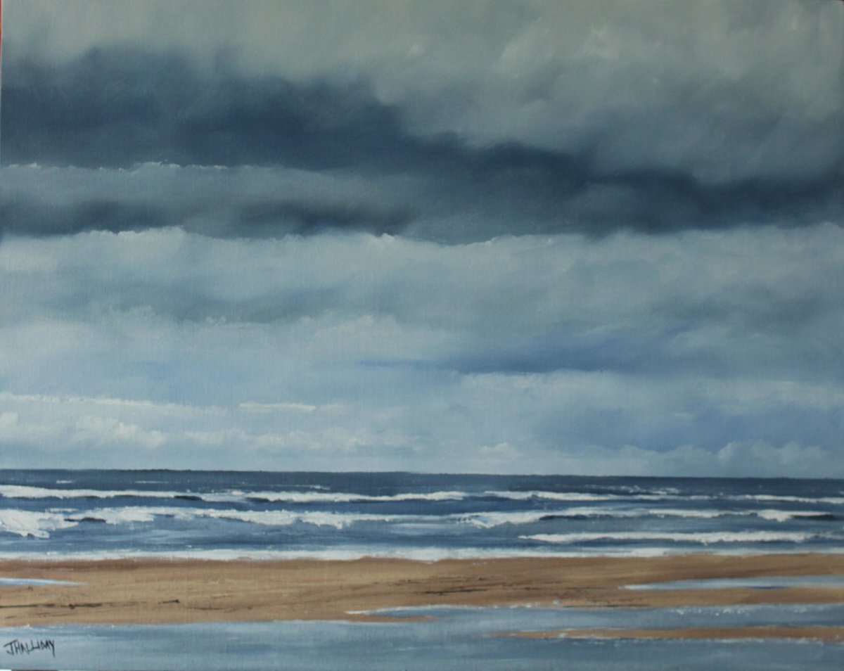 Atlantic Way Storm, an Irish landscape by John Halliday
