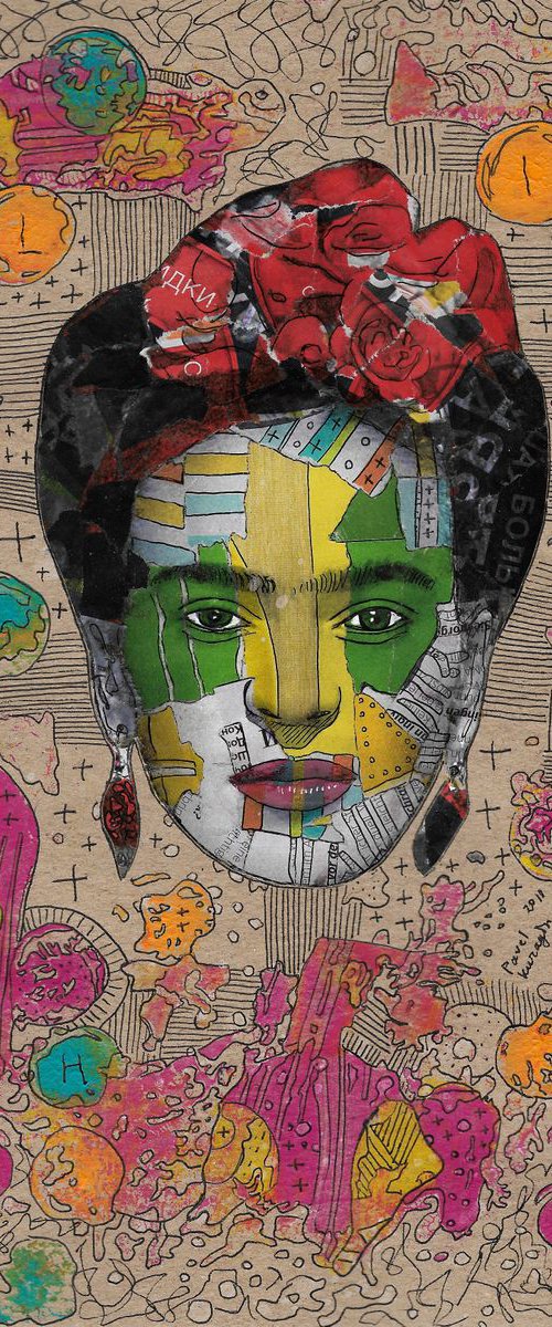 Portrait of Frida # 8 by Pavel Kuragin