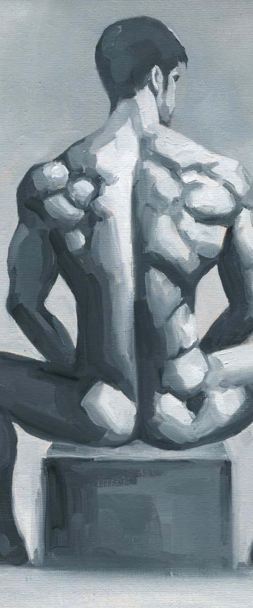 Seated Pose by Goodvin Nerko