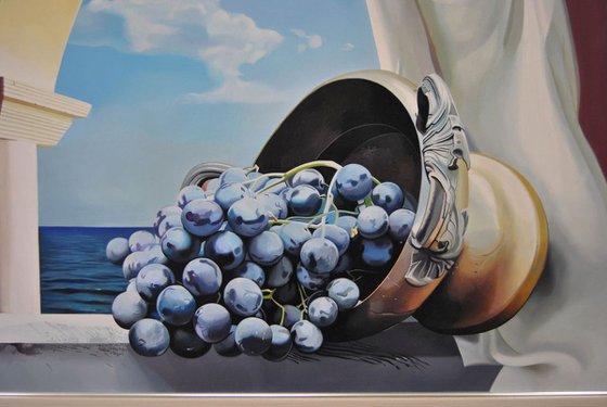 Still life with grapes 2
