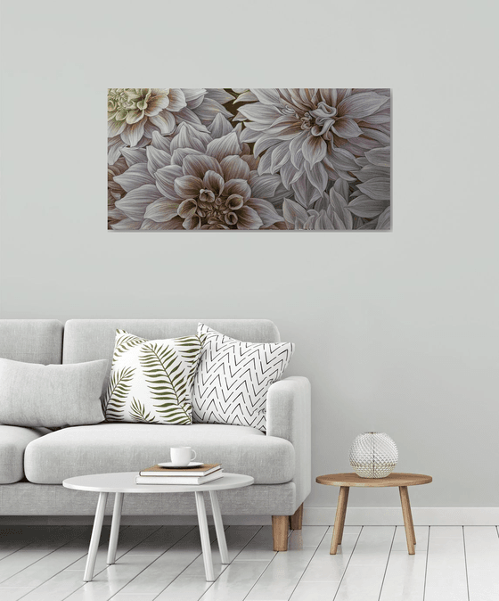 Blush Dahlia Garden