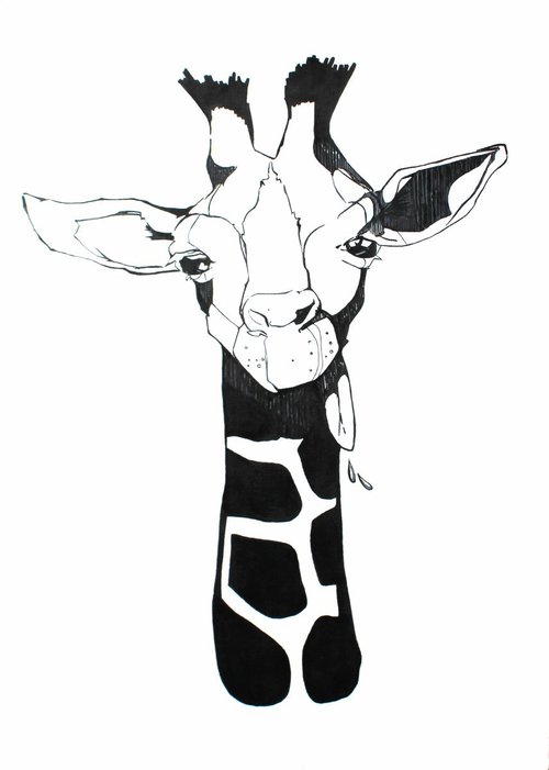 Giraffe Paul by Irina Poleshchuk