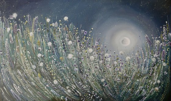 Enchantment Moon **VERY LARGE PAINTING**