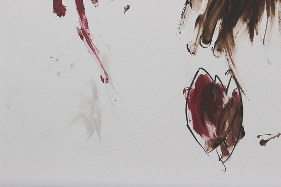 She Paints Outside the Lines No. 11