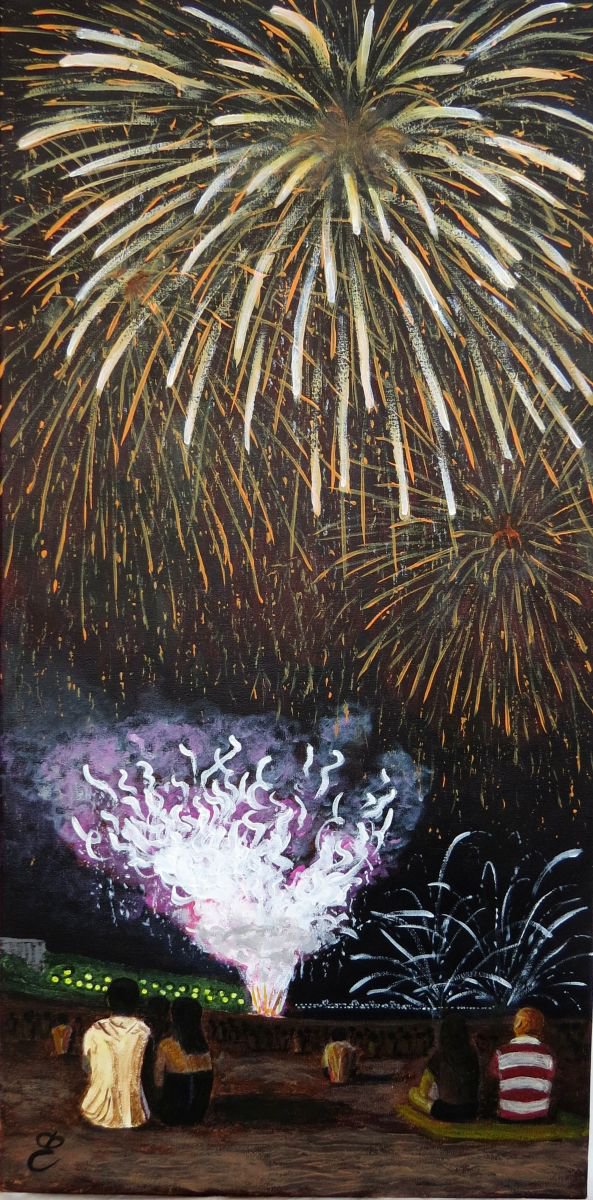 Fireworks 2, 30*60 by Dmytro Yeromenko