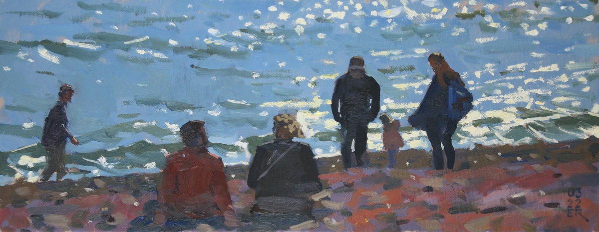 Sunlight Effect, Brighton Beach by Elliot Roworth