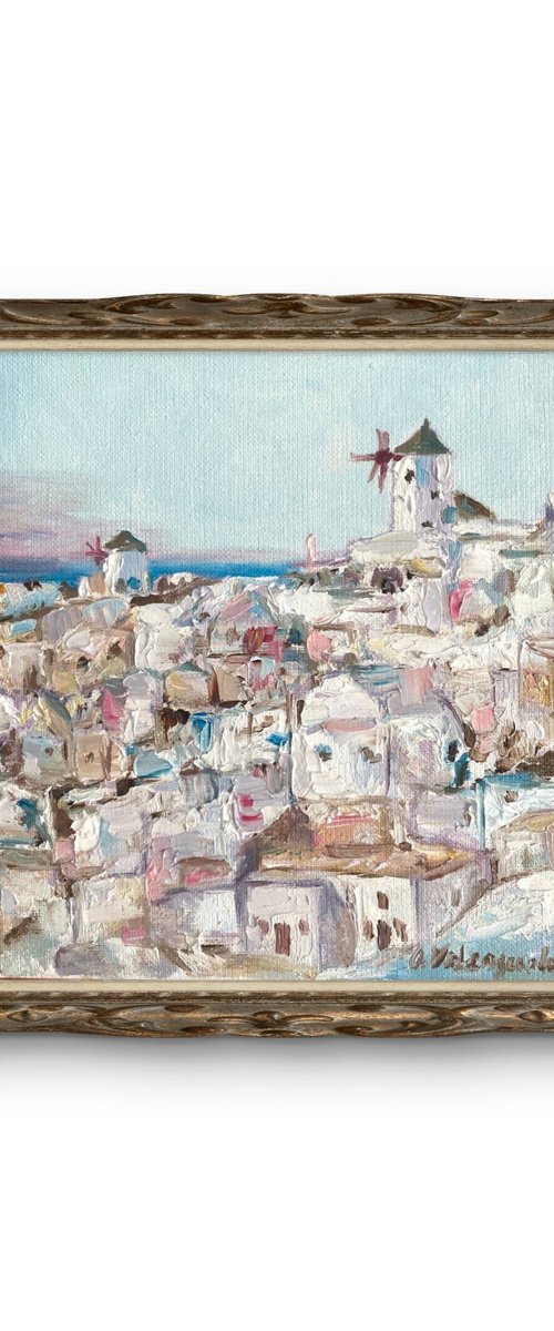 Summer in Santorini by Olga Valenzuela