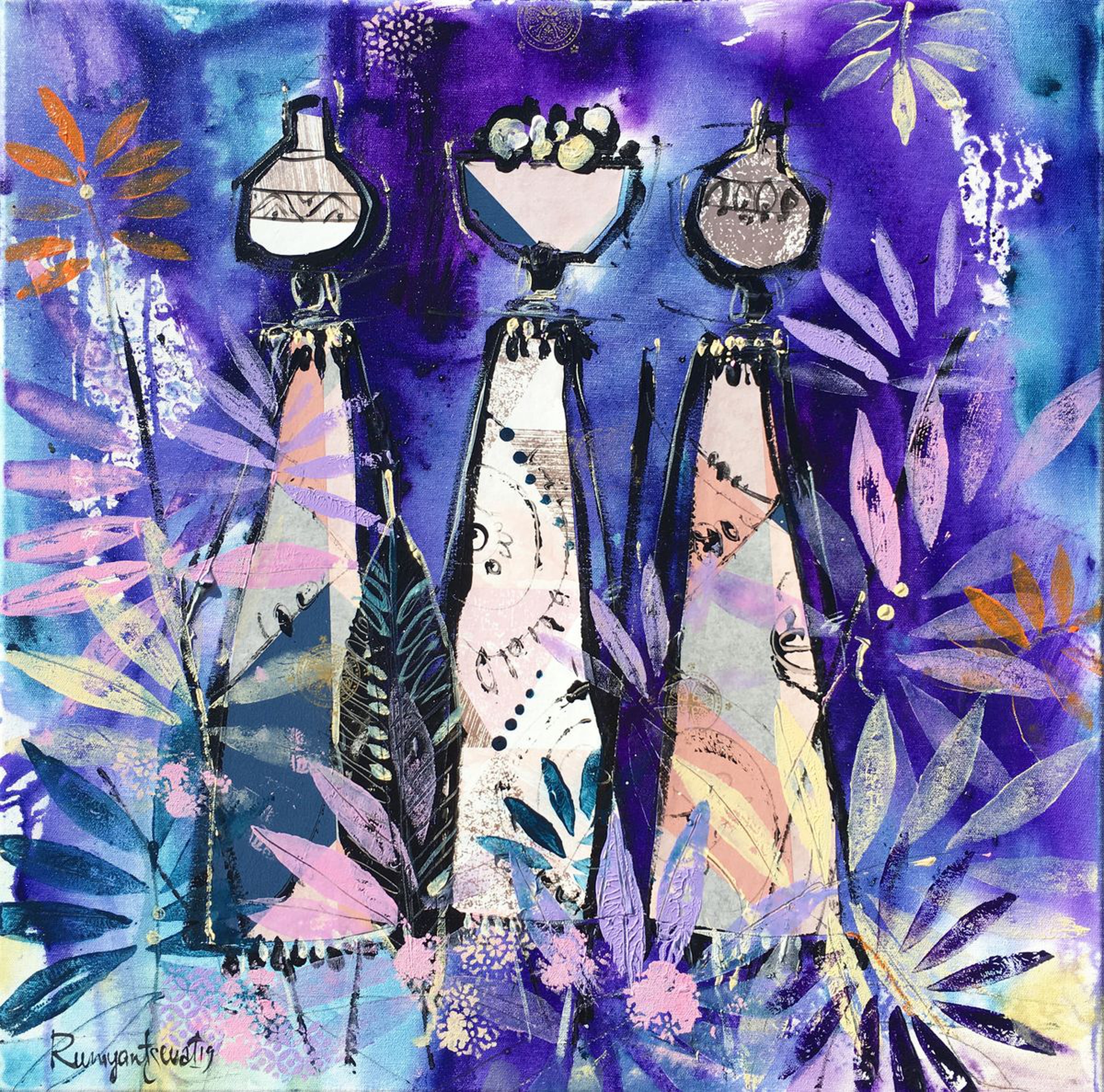 African Tribal Women C01n03 Artfinder