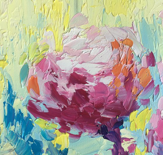 "Roses "Claude Monet"