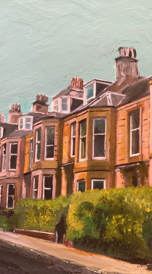 Edinburgh, Terraced Houses by Andrew Reid Wildman