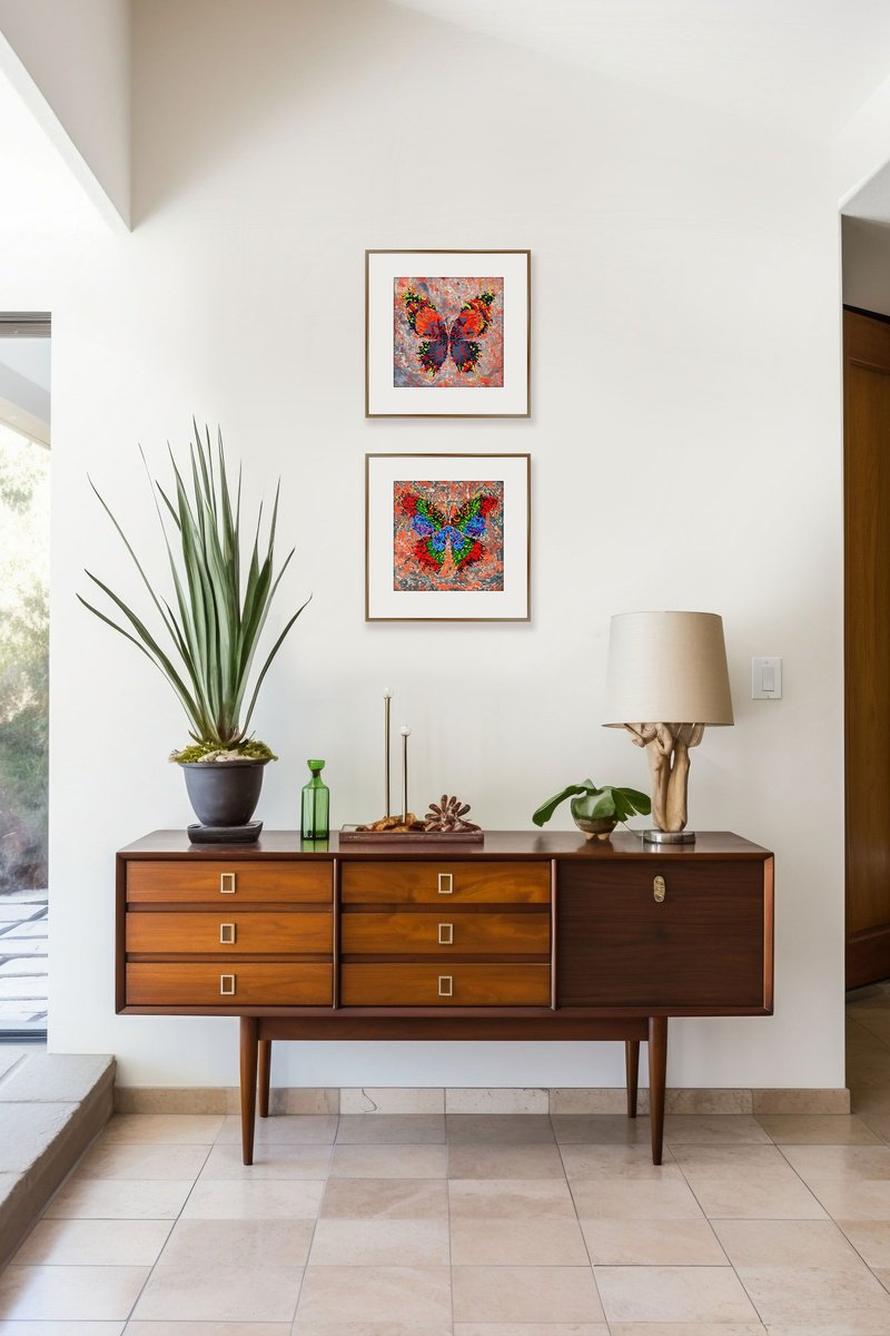 Autumn, Set Of 2 By Mariia Raskin, 20 X 10, Artwork For Sale On Artfinder