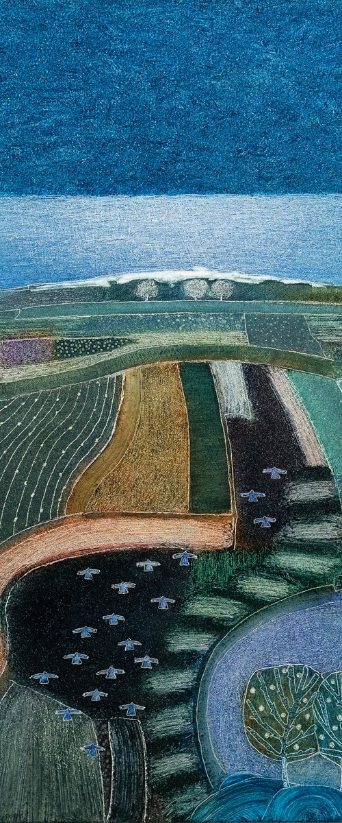 Soon the warm night breezes start rolling in off the sea by Rob   van Hoek