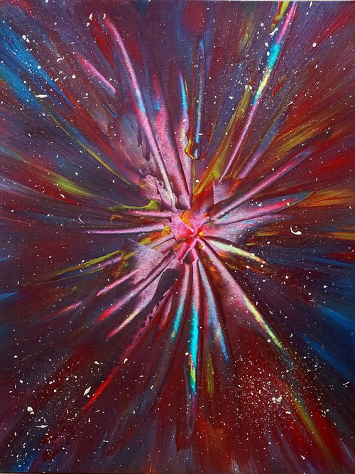 Flowerbed Fireworks 16 by Richard Vloemans
